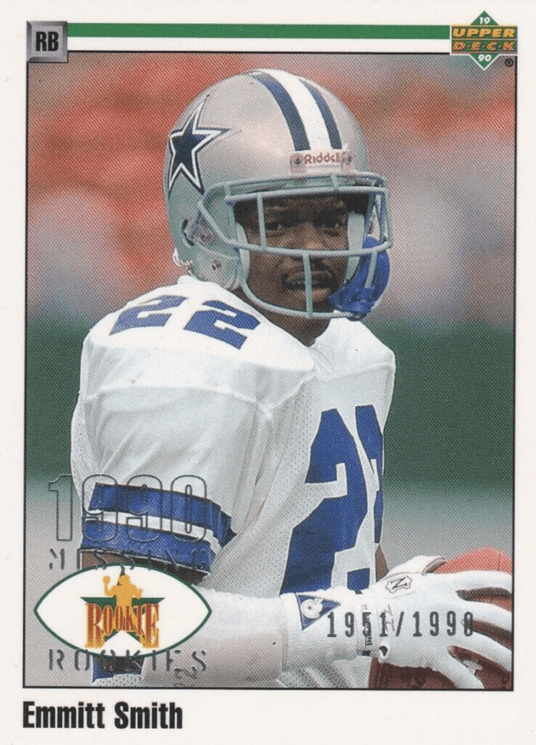 Most Valuable Emmitt Smith Football Cards A Comprehensive Guide