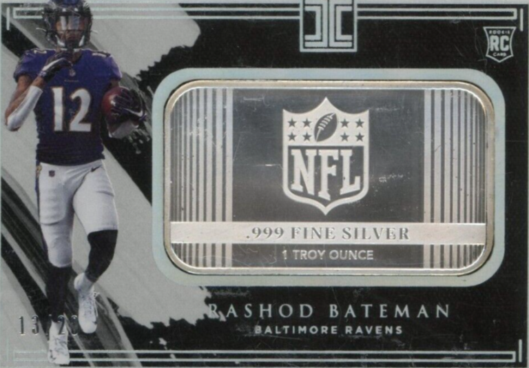 Most Valuable Rashod Bateman Football Cards