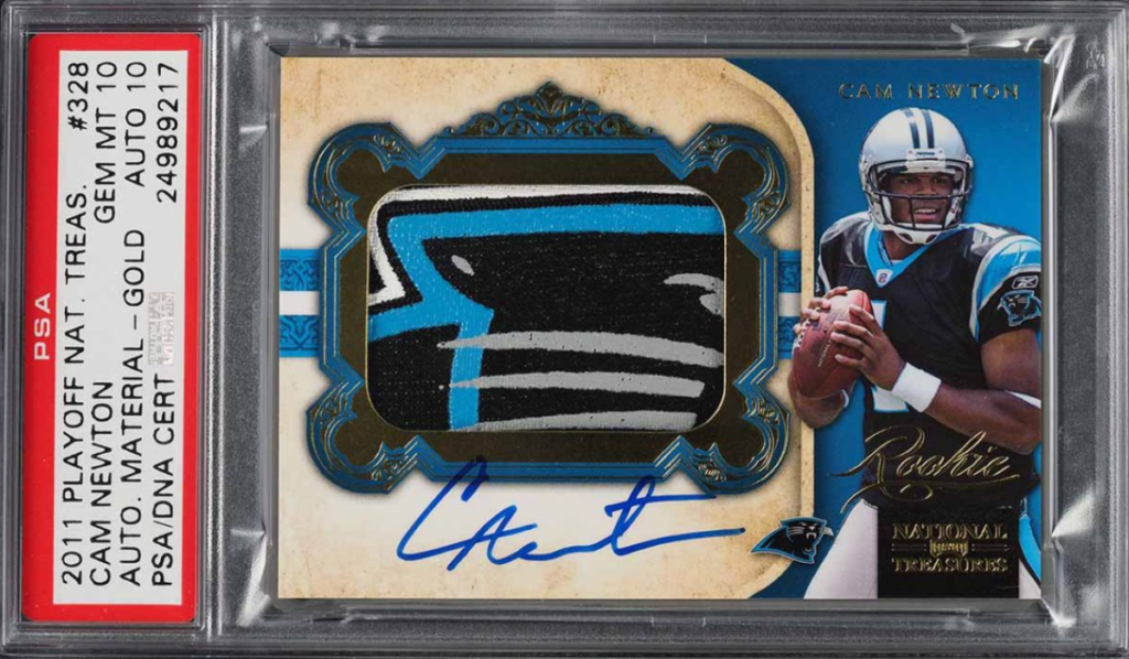 10 Most Valuable Cam Newton Football Cards