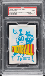 Most Valuable Bob Griese Football Cards