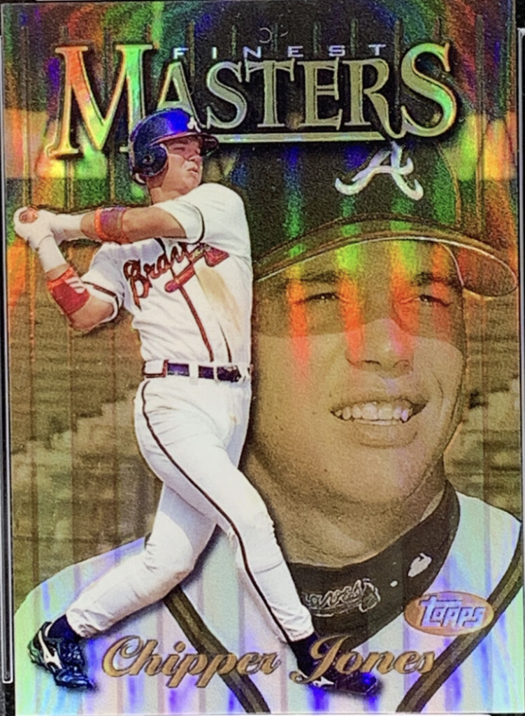 1997 Chipper Jones Topps Gold Refractor