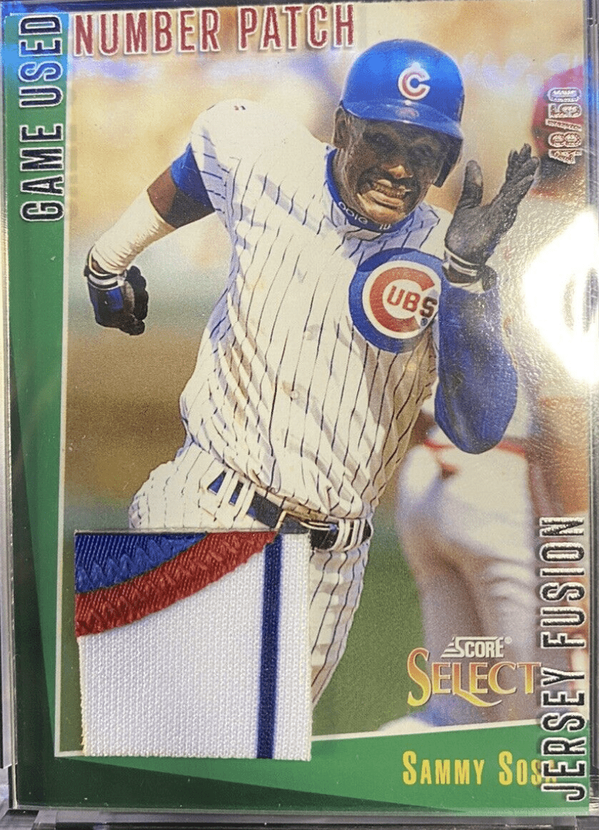 Sammy Sosa 2021 Jersey Fusion Number Patch