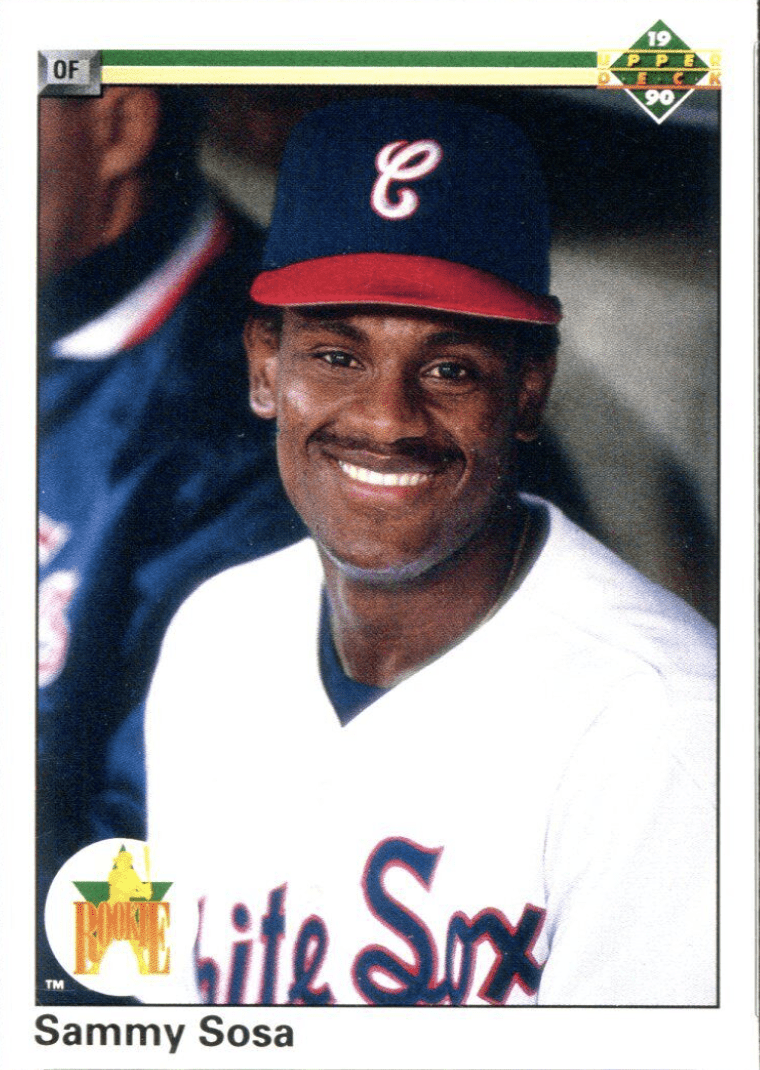 1900 Upper Deck Sammy Sosa Rookie Card