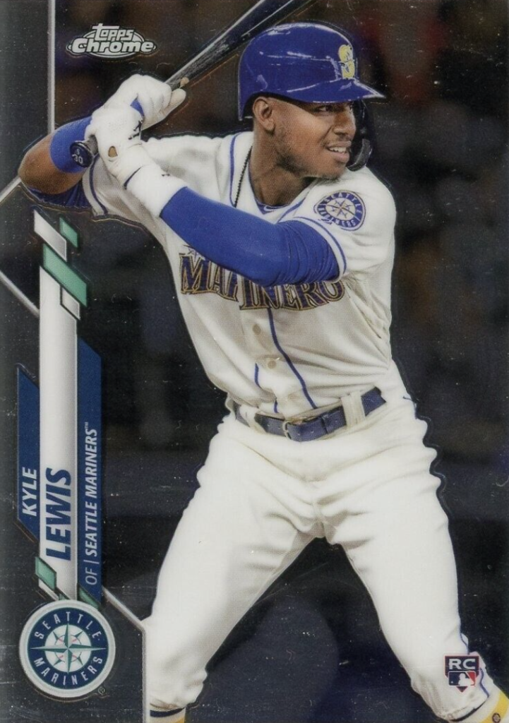 2020 Topps Chrome Kyle Lewis Rookie Card