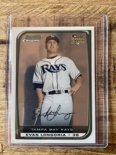 2008 Bowman Chrome 216 Evan Longoria Rookie Card