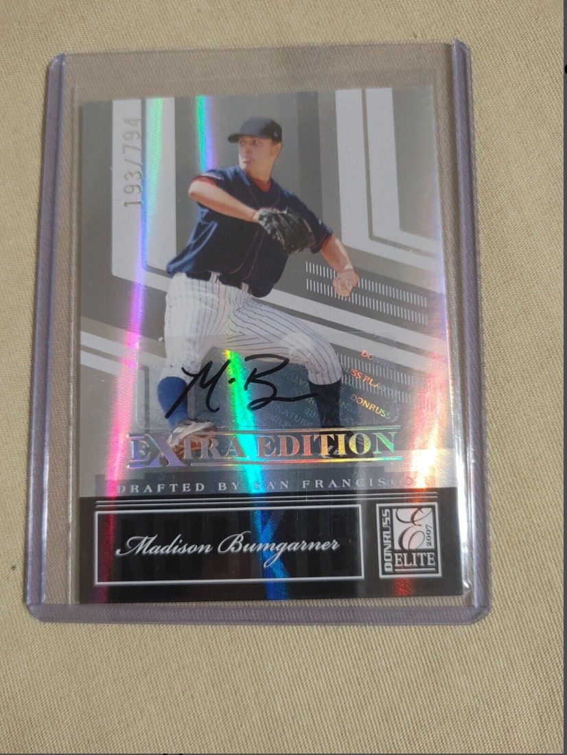 2008 Donruss Elite Extra Edition Madison Bumgarner