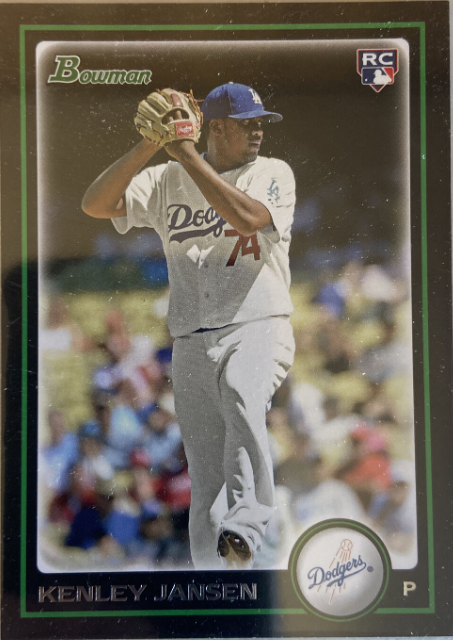 2010 Bowman Chrome Prospects Kenley Jansen Rookie Card (BCP206)