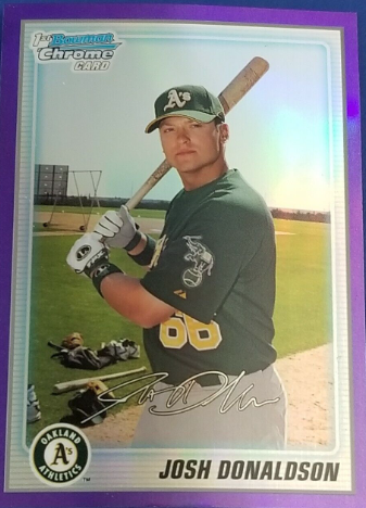 2010 Bowman Josh Donaldson Sterling Prospect Autograph