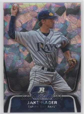 2011 Bowman Draft Picks & Prospects Jake Hager