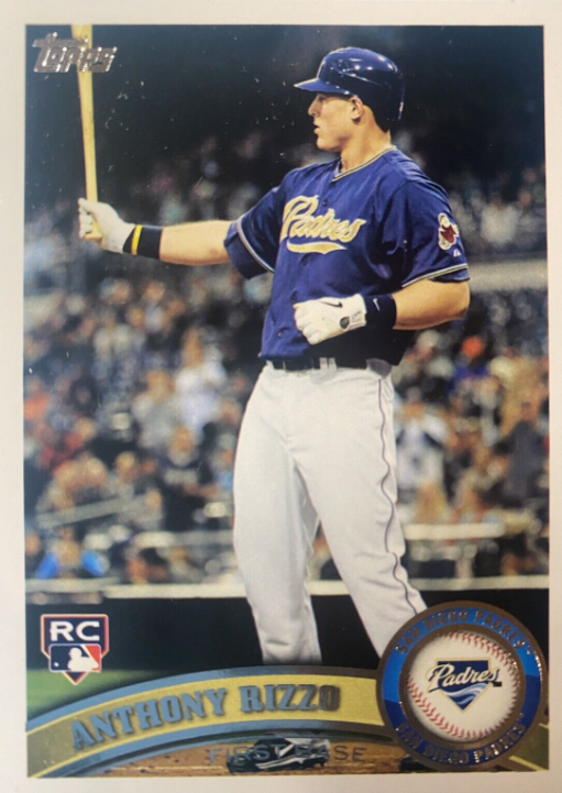 2011 Topps Update Anthony Rizzo