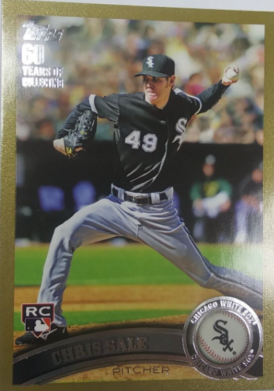 2011 Topps Update Chris Sale Rookie Card