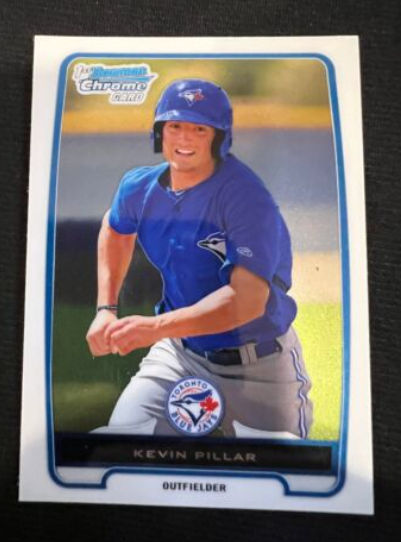 2013 Bowman Chrome Draft Autographs Kevin Pillar #BCA-KP (Rookie Card)