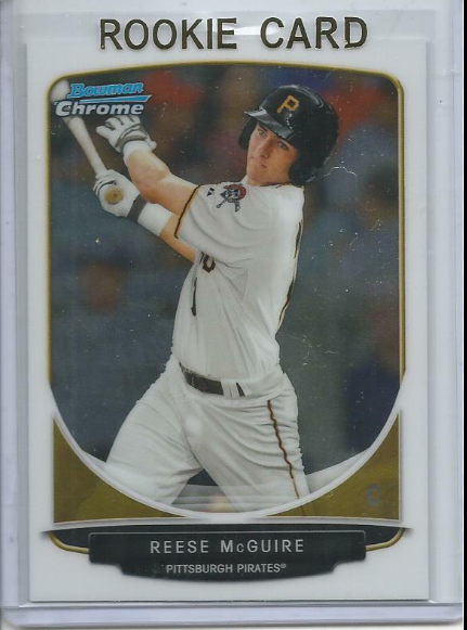 2013 Bowman Chrome Draft Reese McGuire Rookie Card (#BDPP13)