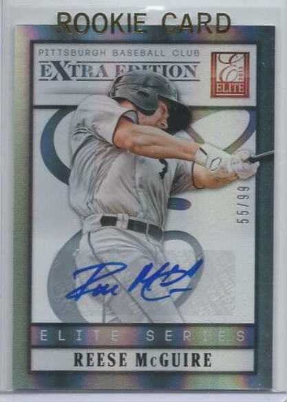 2013 Panini Elite Extra Edition Reese McGuire Rookie Card (#105)