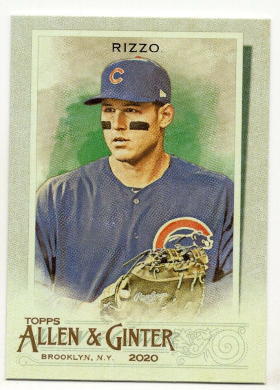 2013 Topps Allen & Ginter Anthony Rizzo card