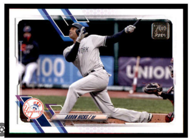 2013 Topps Update Aaron Hicks Rookie Card