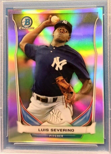 2014 Bowman Chrome Draft Luis Severino Autograph