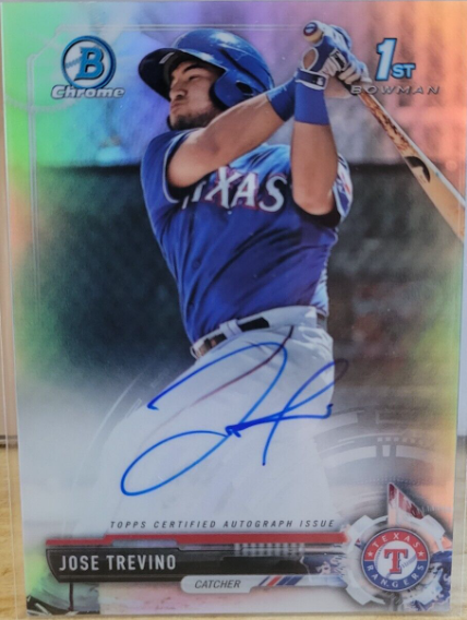 2014 Bowman Draft Chrome Jose Trevino