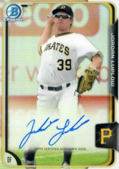 2014 Bowman Draft Picks & Prospects Chrome Jordan Luplow Autograph (Card #BCA-JL)