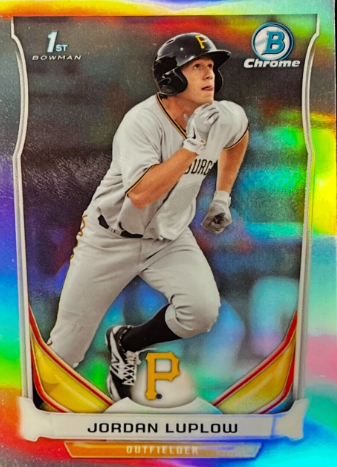 2014 Bowman Draft Picks & Prospects Chrome Jordan Luplow Refractors (Card #CDP51)