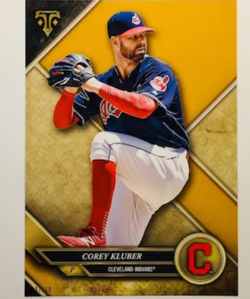 2014 Corey Kluber The Luxury Card for the Discerning Collector