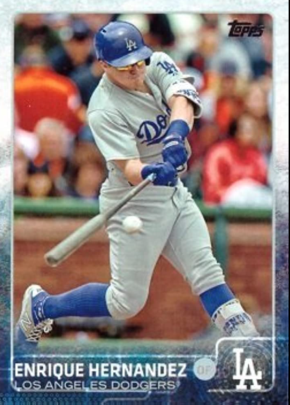 2014 Topps Update Enrique Hernandez First Topps Card