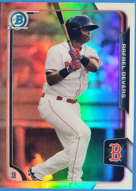 2015 Bowman Chrome Draft Rafael Devers