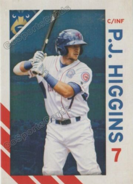 2015 Bowman Draft Picks & Prospects PJ Higgins