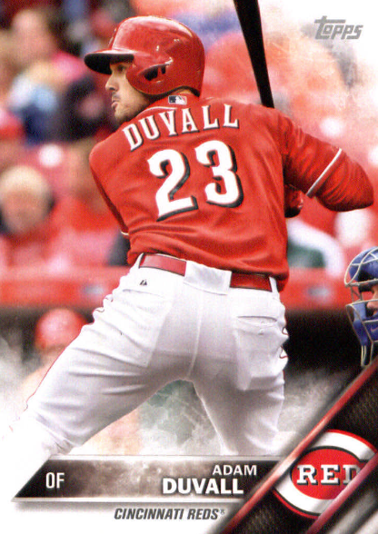 2016 Bowman Chrome Adam Duvall Autograph Card (#BCA-AD)