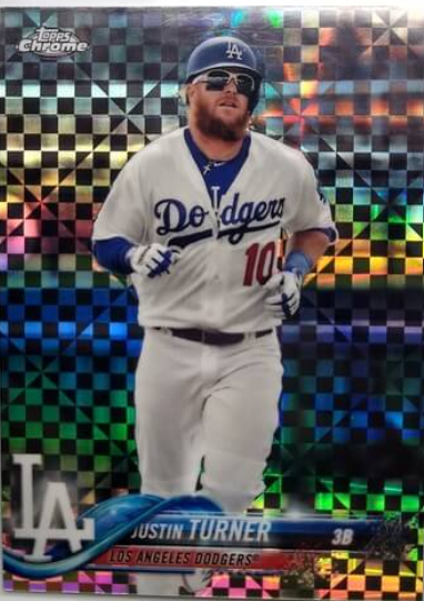 2016 Topps Chrome Justin Turner The Breakout Season