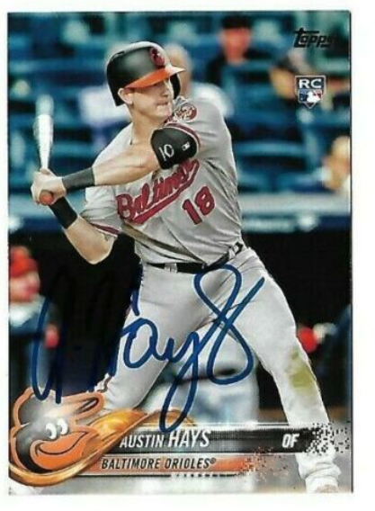 (2017) Austin Hayes Rookie Autograph Card