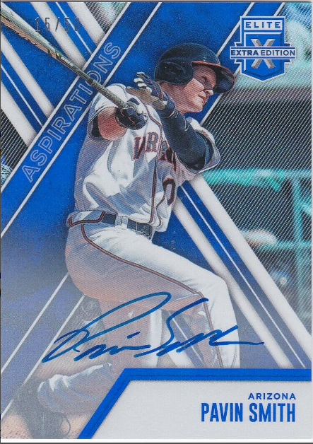 2017 Panini Elite Extra Edition Pavin Smith Autograph