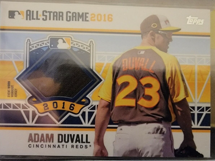 2017 Topps All-Star Game Adam Duvall Card (#US244)