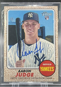 2017 Topps Heritage Aaron Judge