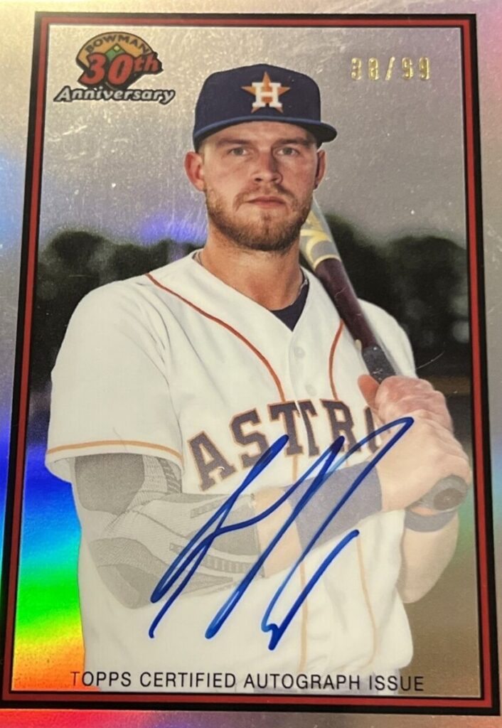 2018 Bowman Chrome Draft Seth Beer Autograph (BCA-SB)