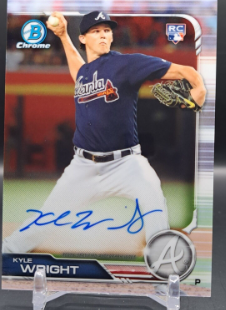 2018 Bowman Chrome Kyle Wright Autograph