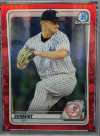 2018 Bowman Chrome Prospects Clarke Schmidt Autograph