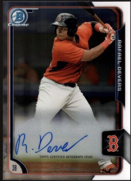 2018 Bowman Chrome Rafael Devers