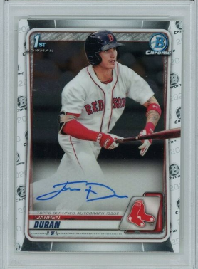 2018 Bowman Draft Jarren Duran Autograph (Chrome & Paper)