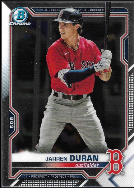 2018 Bowman Draft Jarren Duran (Base, Chrome, & Variations)