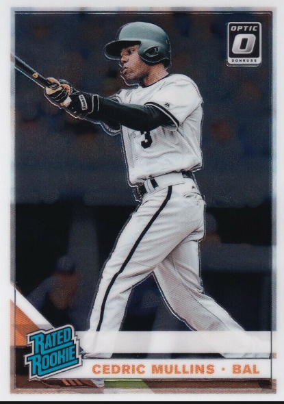 2018 Donruss Optic Rated Rookie RR6 Cedric Mullins