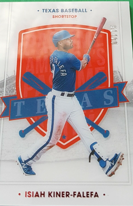 2018 Panini Chronicles Isiah Kiner-Falefa