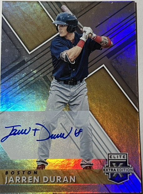 2018 Panini Elite Extra Edition Jarren Duran Autograph