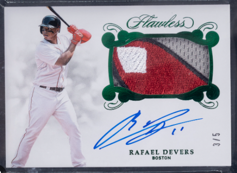 2018 Panini Flawless Rafael Devers