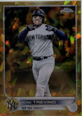 2018 Topps Chrome Jose Trevino