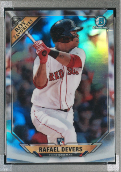 2018 Topps Chrome Rafael Devers The Rookie Card to Own