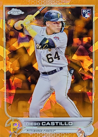 2018 Topps Chrome Update Diego Castillo RC #HMT43