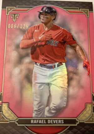 2018 Topps Triple Threads Rafael Devers