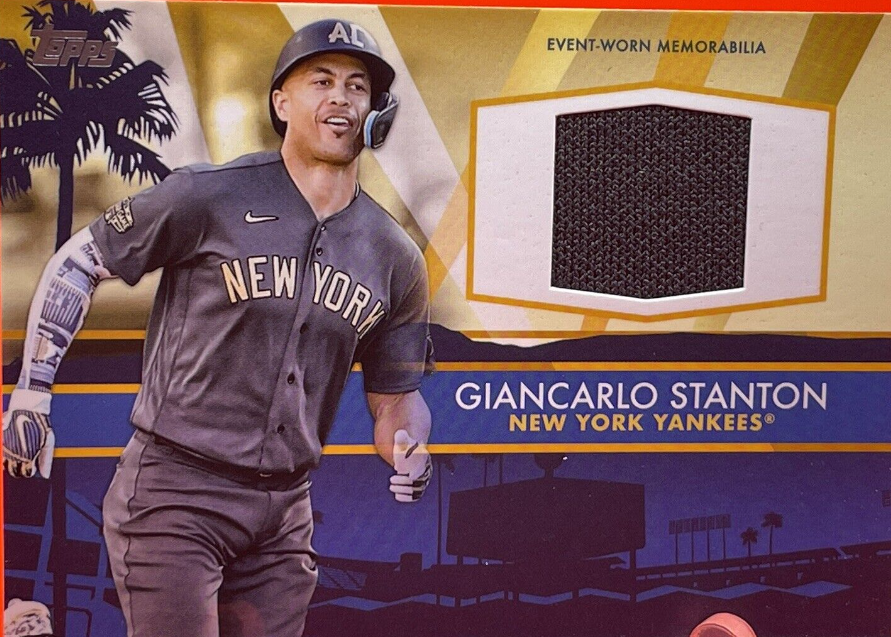 2018 Topps Update All-Star Stitches Giancarlo Stanton Autographs