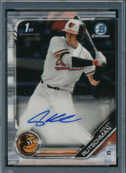 2019 Bowman Chrome Draft Adley Rutschman Autograph